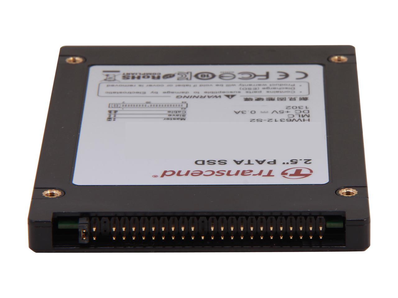 Transcend 2.5" 128GB PATA MLC Internal Solid State Drive (SSD) TS128GPSD330