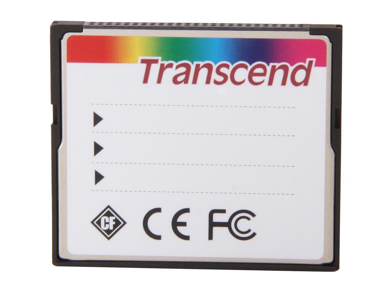 Transcend Ultimate 64GB Compact Flash (CF) Flash Card Model TS64GCF1000