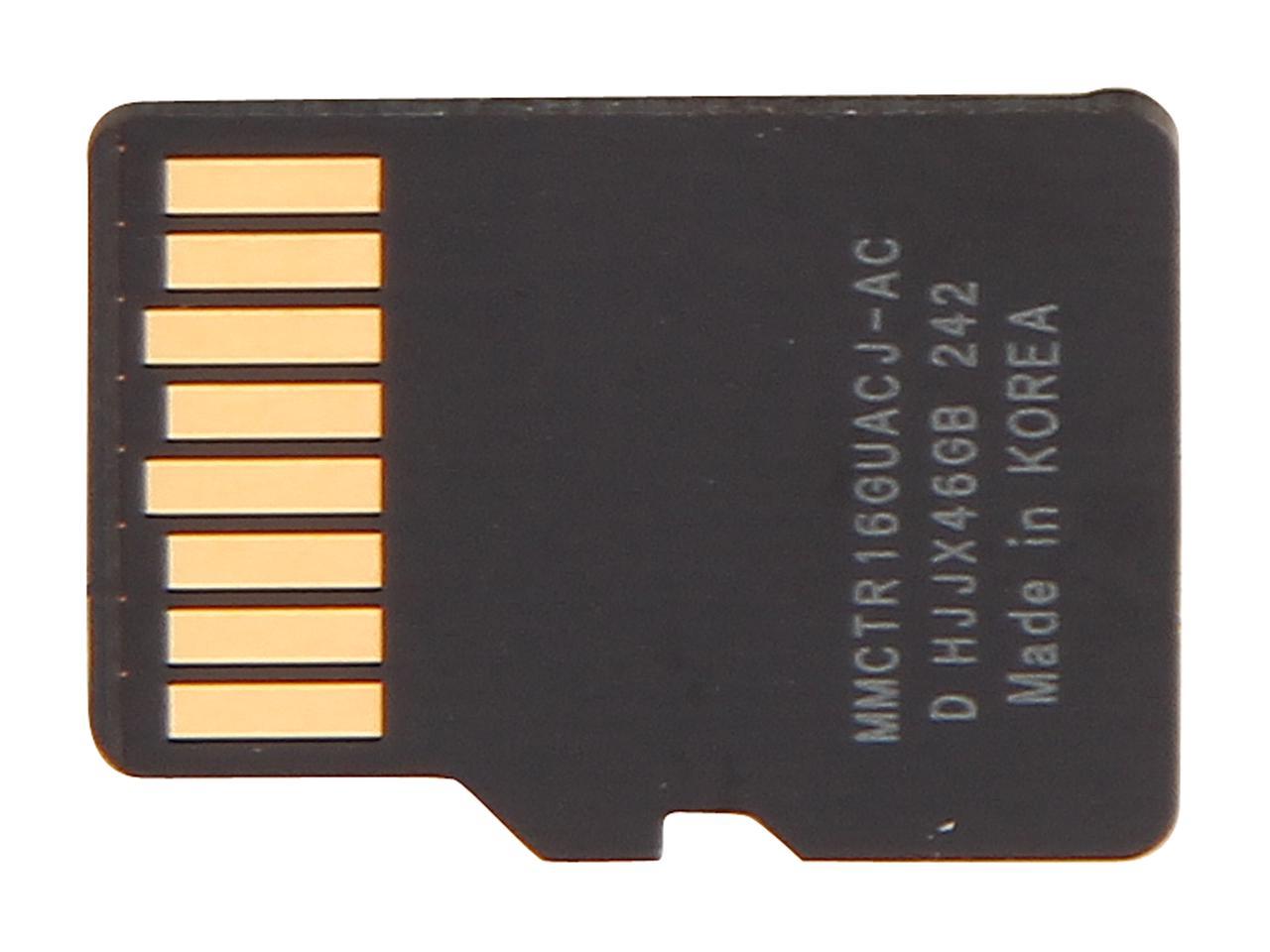 Transcend 16GB Flash Card Model TS16GUSDCU1