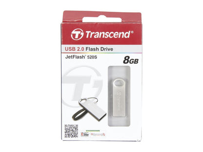 Transcend JetFlash 520 8GB USB 2.0 Flash Drive Model TS8GJF520S