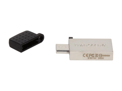 Transcend JetFlash 380 8GB USB 2.0 OTG Flash Drive Model TS8GJF380S