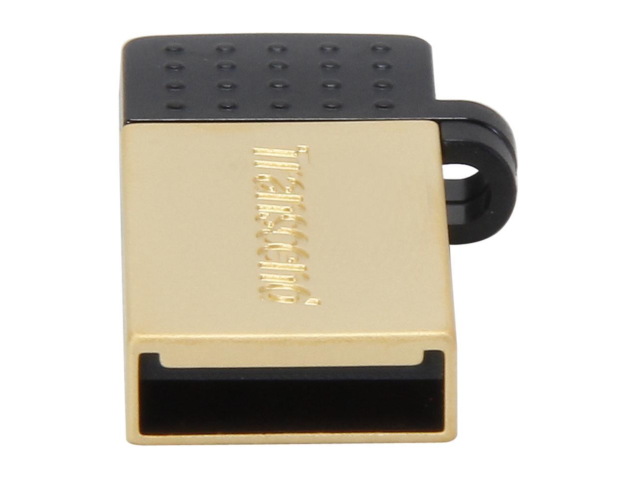 Transcend JetFlash 380 8GB USB 2.0 OTG Flash Drive Model TS8GJF380G