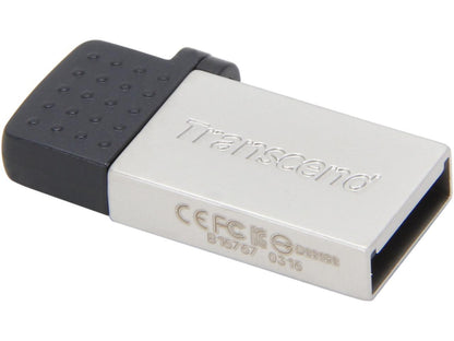 Transcend JetFlash 380 16GB USB 2.0 OTG Flash Drive Model TS16GJF380S