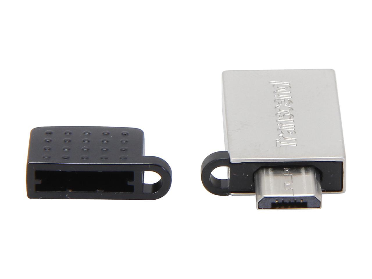 Transcend JetFlash 380 16GB USB 2.0 OTG Flash Drive Model TS16GJF380S