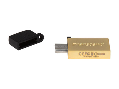 Transcend JetFlash 380 16GB USB 2.0 OTG Flash Drive Model TS16GJF380G
