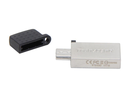 Transcend JetFlash 380 32GB USB 2.0 OTG Flash Drive Model TS32GJF380S