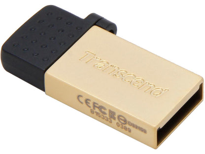 Transcend JetFlash 380 32GB USB 2.0 OTG Flash Drive Model TS32GJF380G