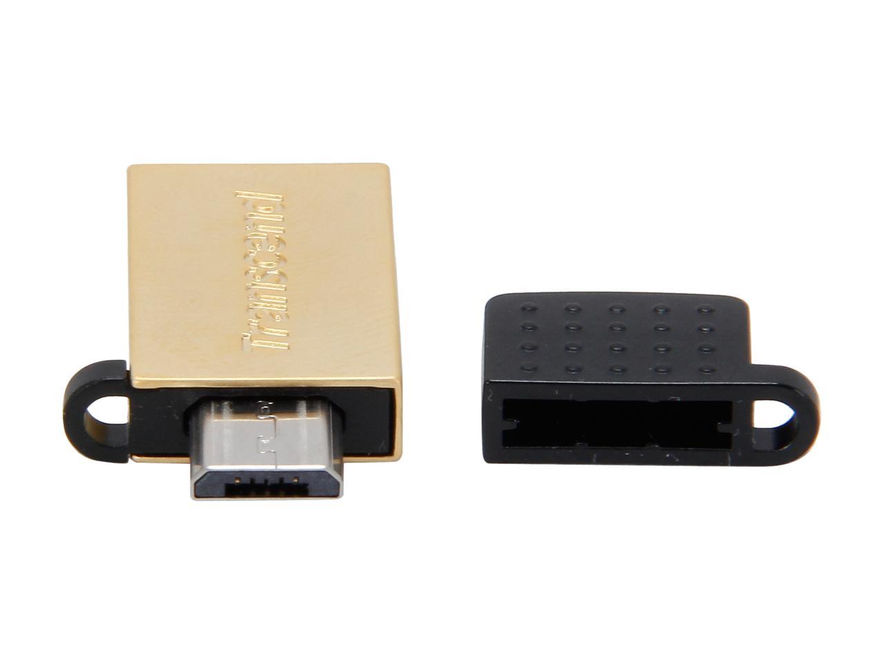 Transcend JetFlash 380 32GB USB 2.0 OTG Flash Drive Model TS32GJF380G