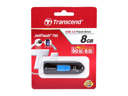 Transcend JetFlash 790 8GB USB 3.0 Flash Drive Model TS8GJF790K