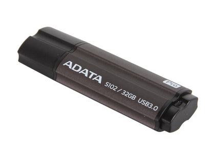 ADATA 32GB S102 Pro Advanced USB 3.0 Flash Drive, Speed Up to 100MB/s (AS102P-32G-RGY)