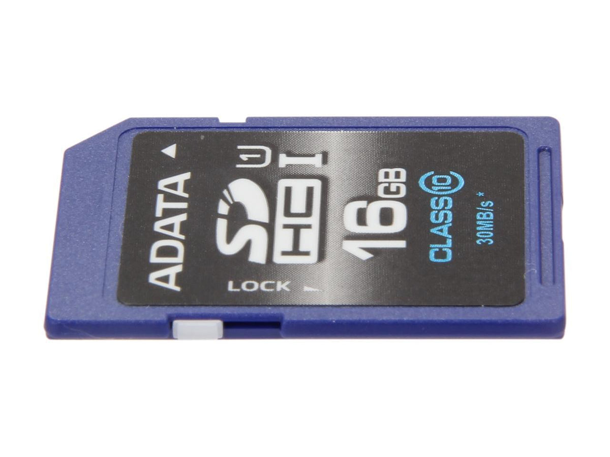 ADATA Premier 16GB SDHC UHS-I Card- CLASS 10 30MB/s