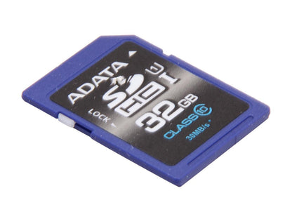ADATA Premier 32GB SDHC UHS-I Card- CLASS 10 30MB/s
