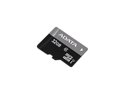 ADATA 32GB Premier microSDHC UHS-I / Class 10 Memory Card with SD Adapter, Speed Up to 50MB/s (AUSDH32GUICL10-RA1)