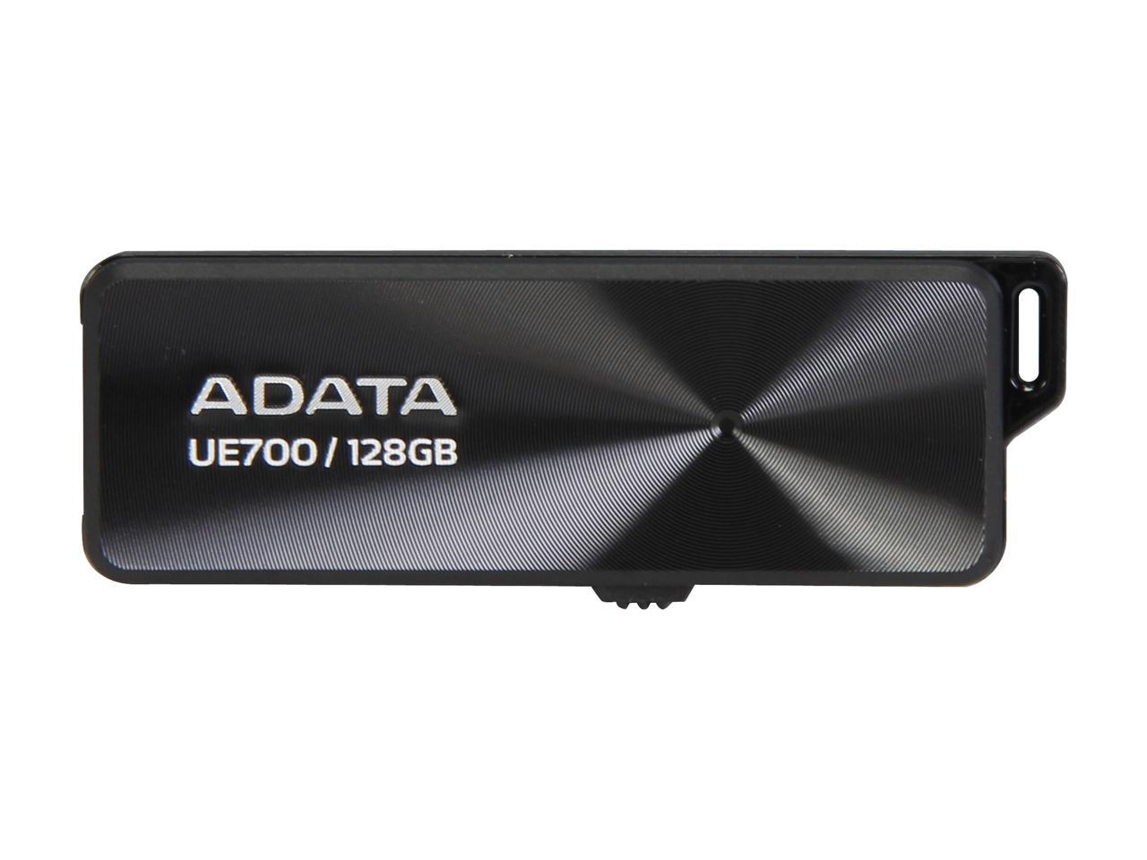 ADATA 128GB Elite UE700 USB 3.0 Flash Drive, Speed Up to 200MB/s (AUE700-128G-CBK)