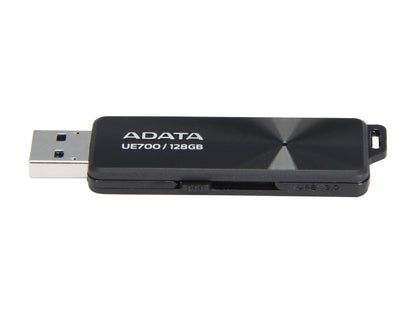 ADATA 128GB Elite UE700 USB 3.0 Flash Drive, Speed Up to 200MB/s (AUE700-128G-CBK)
