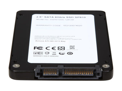 ADATA Premier SP610 2.5" 128GB SATA III MLC Internal Solid State Drive (SSD) ASP610SS3-128GM-C