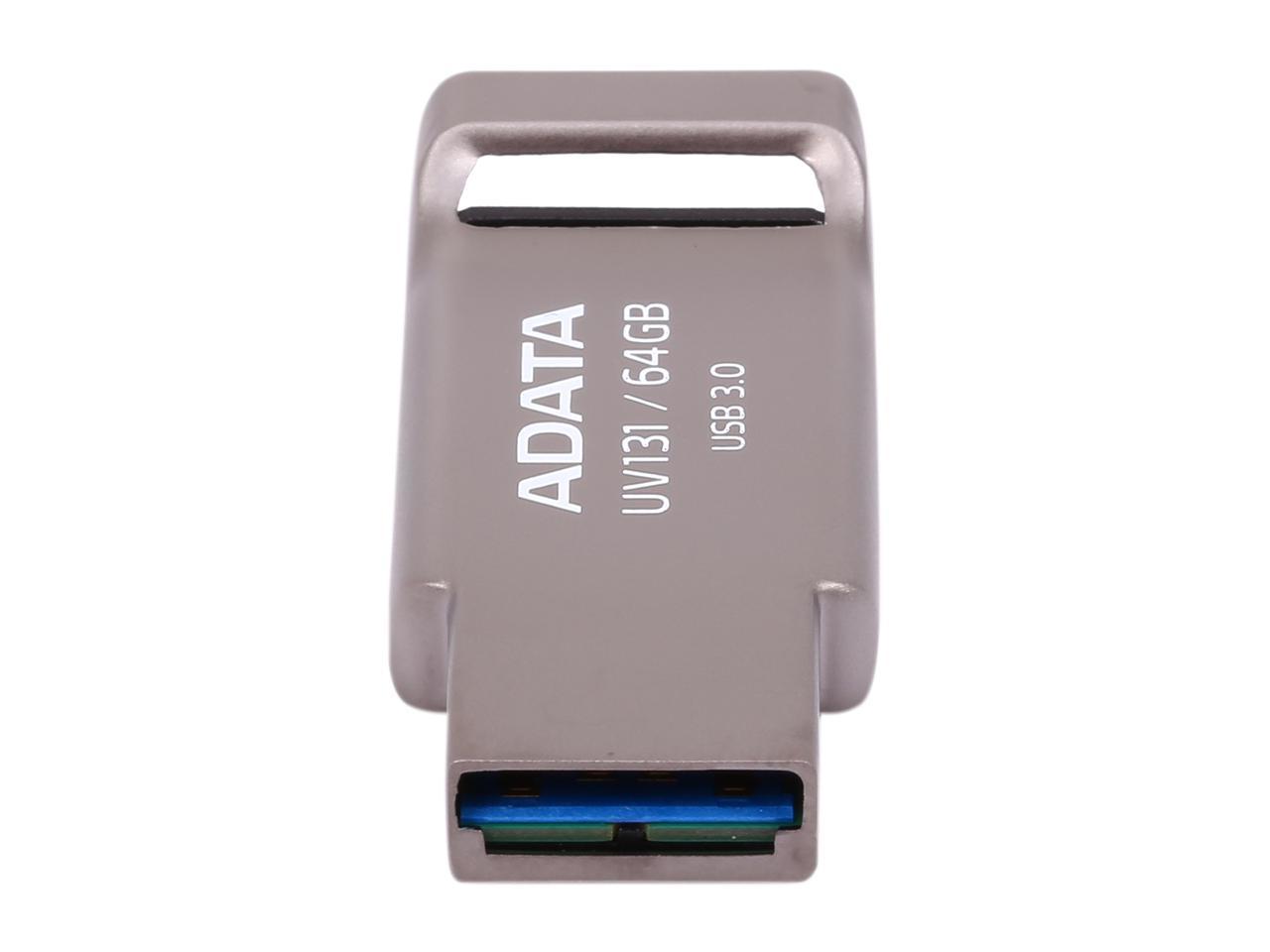 ADATA UV131 64GB USB Flash Drive Model AUV-131-64G-RGY