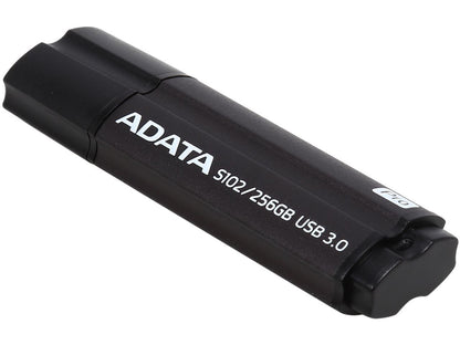 ADATA 256GB S102 Pro Advanced USB 3.0 Flash Drive, Speed Up to 200MB/s (AS102P-256G-RGY)
