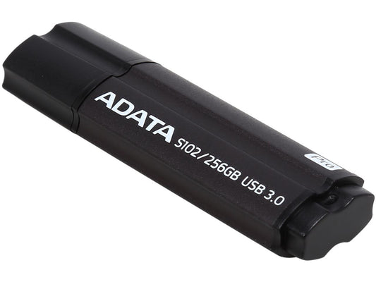 ADATA 256GB S102 Pro Advanced USB 3.0 Flash Drive, Speed Up to 200MB/s (AS102P-256G-RGY)