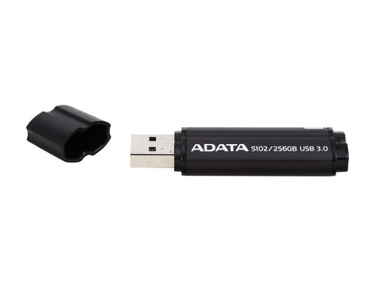 ADATA 256GB S102 Pro Advanced USB 3.0 Flash Drive, Speed Up to 200MB/s (AS102P-256G-RGY)