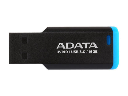 ADATA 16GB UV140 Bookmarked, Capless USB 3.0 Flash Drive (AUV140-16G-RBE)