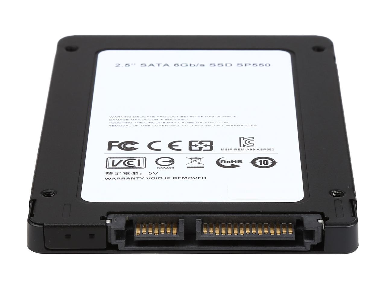 ADATA Premier SP550 2.5" 960GB SATA III TLC Internal Solid State Drive (SSD) ASP550SS3-960GM-C