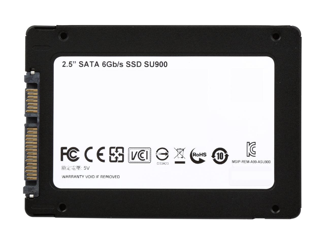 ADATA Ultimate SU900 2.5" 512GB SATA III 3-D Vertical Internal Solid State Drive (SSD) ASU900SS-512GM-C