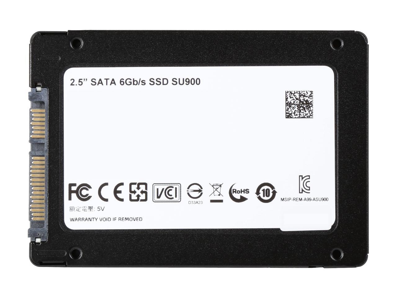 ADATA Ultimate SU900 2.5" 1TB SATA III 3D MLC Internal Solid State Drive (SSD) ASU900SS-1TM-C
