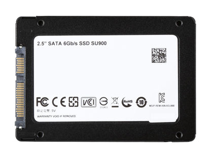 ADATA Ultimate SU900 2.5" 1TB SATA III 3D MLC Internal Solid State Drive (SSD) ASU900SS-1TM-C
