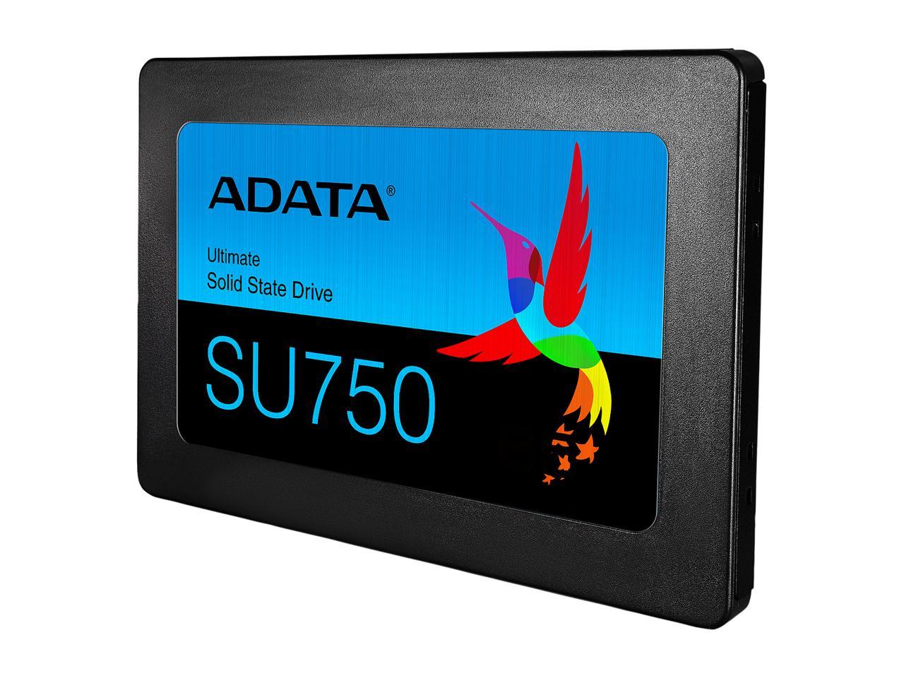 ADATA Ultimate SU750 2.5" 256GB SATA III 3D TLC Internal Solid State Drive (SSD) ASU750SS-256GT-C