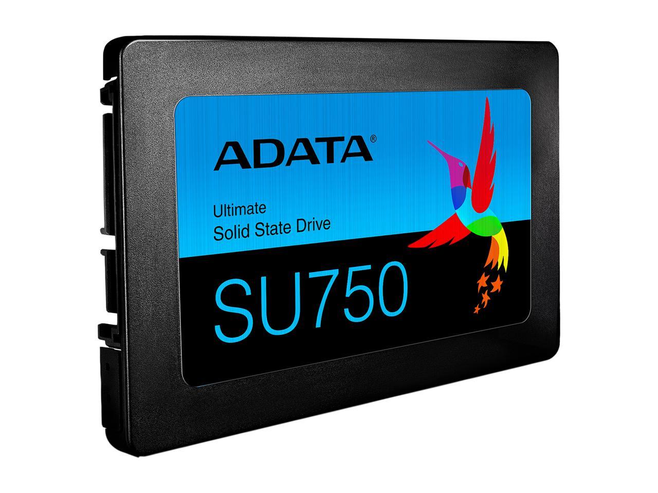 ADATA Ultimate SU750 2.5" 256GB SATA III 3D TLC Internal Solid State Drive (SSD) ASU750SS-256GT-C