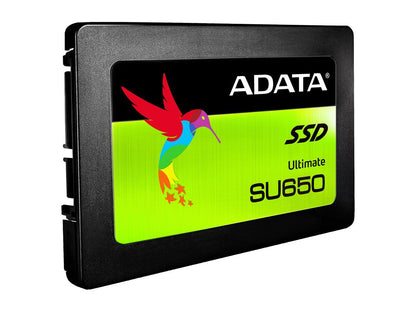 ADATA Ultimate SU650 2.5" 120GB SATA III 3D NAND Internal Solid State Drive (SSD) ASU650SS-120GT-C
