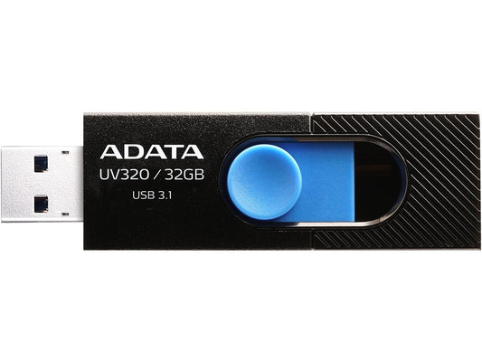 ADATA 32GB UV320 USB 3.1 Flash Drive (AUV320-32G-RBKBL)
