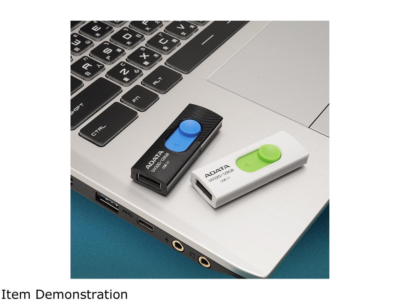 ADATA 128GB UV320 USB 3.1 Flash Drive ( AUV320-128G-RWHGN)