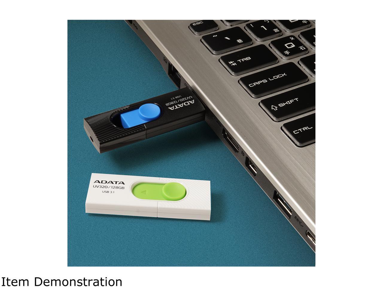 ADATA 128GB UV320 USB 3.1 Flash Drive ( AUV320-128G-RWHGN)