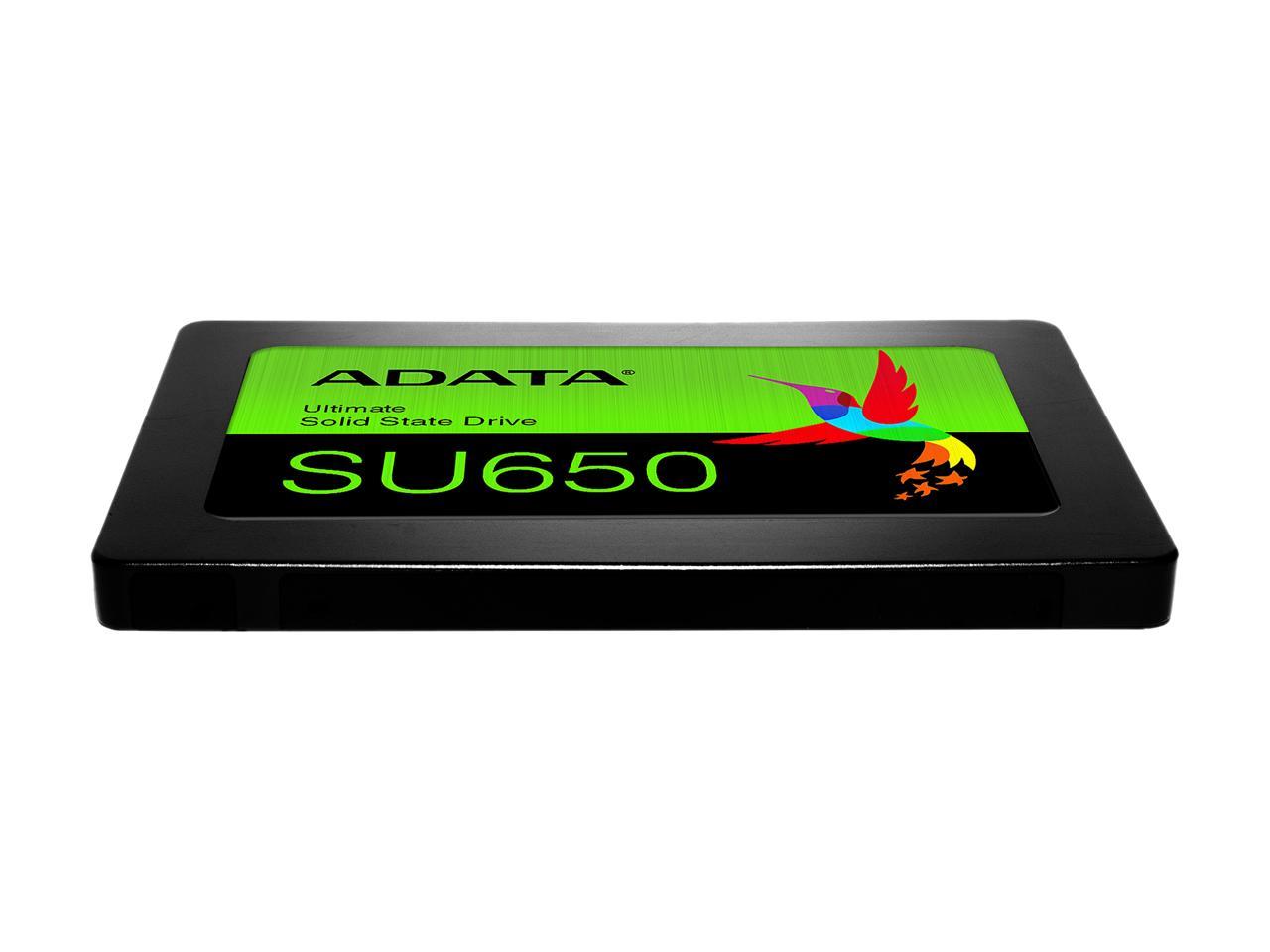 ADATA Ultimate SU650 2.5" 120GB SATA III 3D NAND Internal Solid State Drive (SSD) ASU650SS-120GT-R