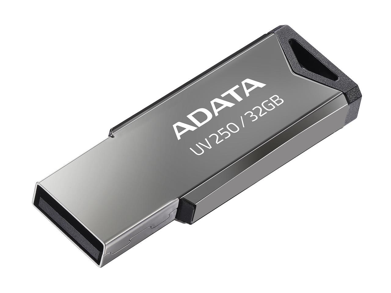 ADATA 32GB UV250 USB 2.0 Flash Drive (AUV250-32G-RBK)