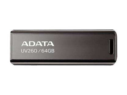 ADATA 64GB UV260 USB 2.0 Flash Drive (AUV260-64G-RBK)