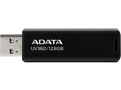 ADATA 128GB UV360 USB 3.2 Gen 1 Flash Drive (AUV360-128G-RBK)
