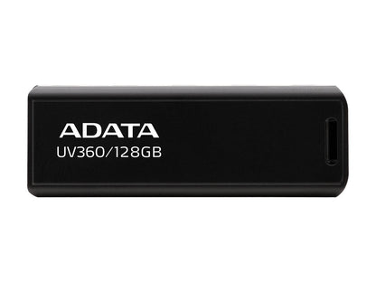ADATA 128GB UV360 USB 3.2 Gen 1 Flash Drive (AUV360-128G-RBK)