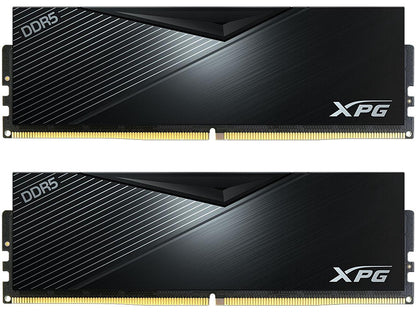 XPG LANCER 32GB (2 x 16GB) 288-Pin PC RAM DDR5 5200 (PC5 41600) Desktop Memory Model AX5U5200C3816G-DCLABK