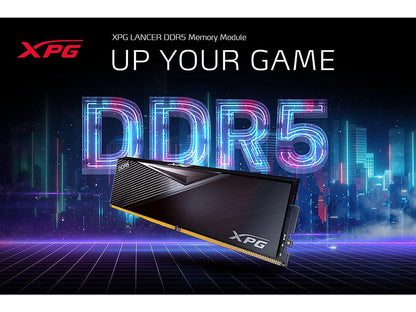 XPG LANCER 32GB (2 x 16GB) 288-Pin PC RAM DDR5 5200 (PC5 41600) Desktop Memory Model AX5U5200C3816G-DCLABK
