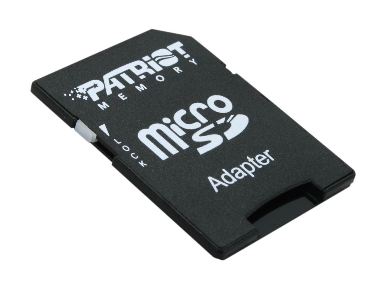 Patriot LX Series 16GB Class 10 Micro SDHC Flash Card Model PSF16GMCSDHC10