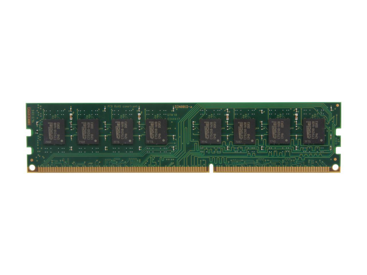Patriot Signature Line 8GB 240-Pin DDR3 SDRAM DDR3 1600 (PC3 12800) Desktop Memory Model PSD38G16002