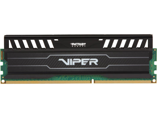 Patriot Viper 3 8GB 240-Pin DDR3 SDRAM DDR3 1600 (PC3 12800) Desktop Memory Model PV38G160C0