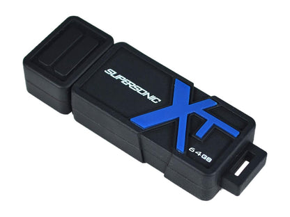 Patriot 64GB Supersonic Boost XT USB 3.0 Flash Drive, Speed Up to 150MB/s Durable Rubber Housing (PEF64GSBUSB)