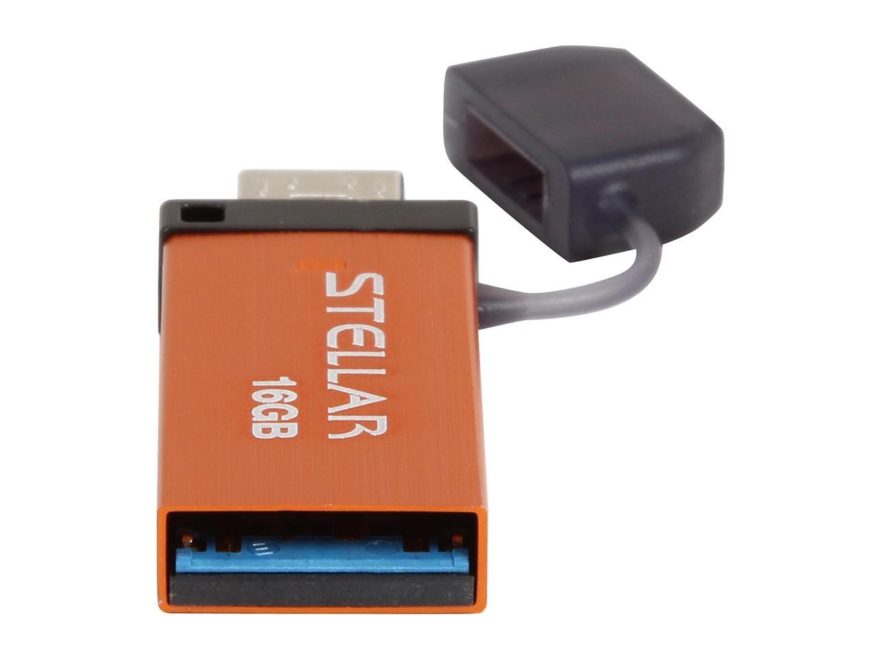 Patriot Stellar Series 16GB OTG USB 3.0 External Storage For Android Smartphones/ Tablets- PSF16GSTROTG