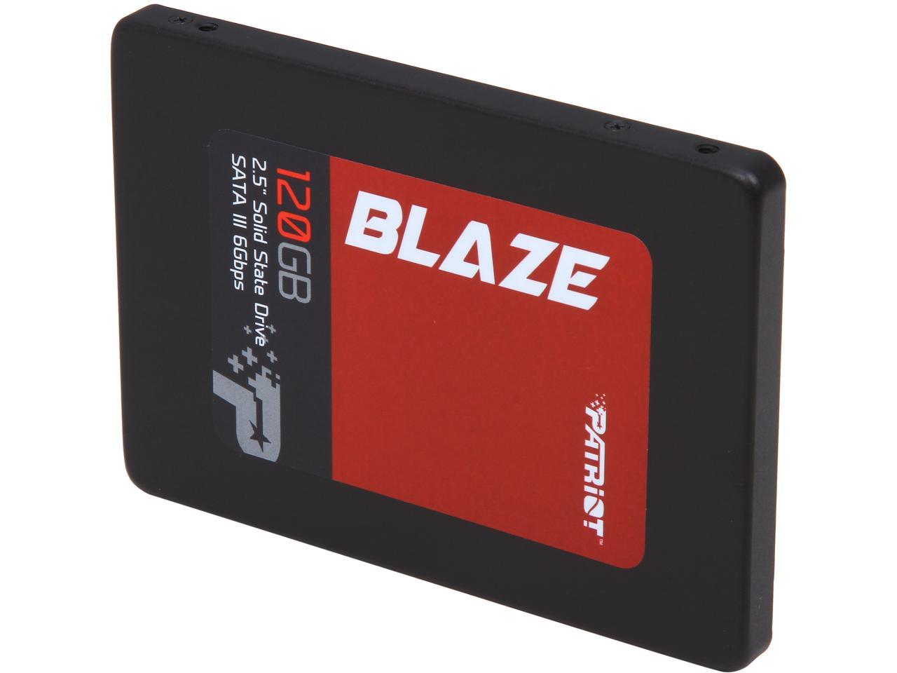 Patriot Blaze 2.5" 120GB SATA III Internal Solid State Drive (SSD) PB120GS25SSDR