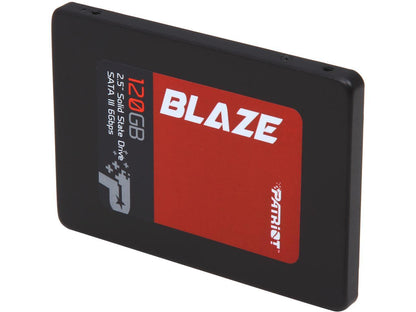 Patriot Blaze 2.5" 120GB SATA III Internal Solid State Drive (SSD) PB120GS25SSDR