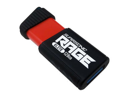 Patriot Supersonic Rage Elite 128GB USB 3.1, Gen. 1 (USB 3.0) Flash Drive Model PEF128GSRE3USB